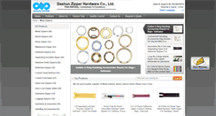 Desktop Screenshot of metalliczipper.com
